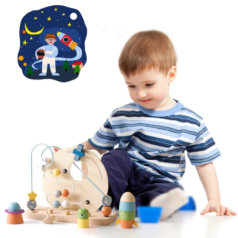 Brinquedo Aramado Universo Espacial Montessori — Bem Chegado