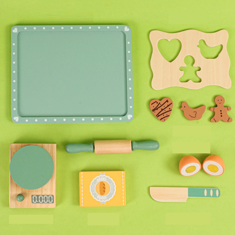 Fábrica de Biscoitos em Madeira Montessori - Cozinha Educativa