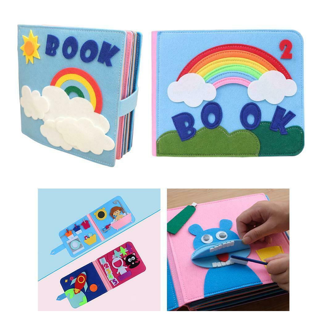 Livro Sensorial de Atividades em Feltro, Feltbook — Bem Chegado