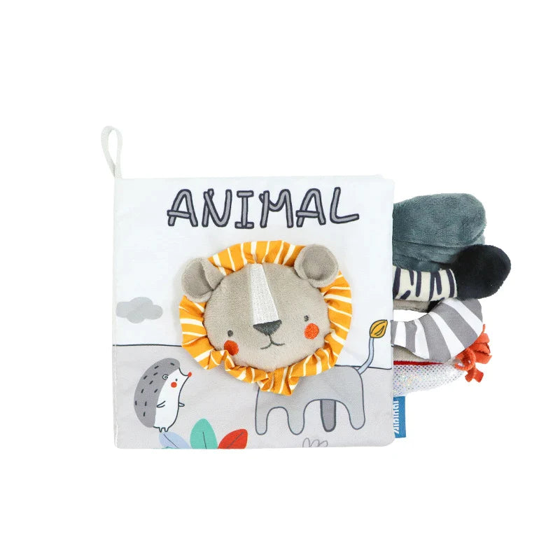 Livro Sensorial Animais Soft Baby — Bem Chegado
