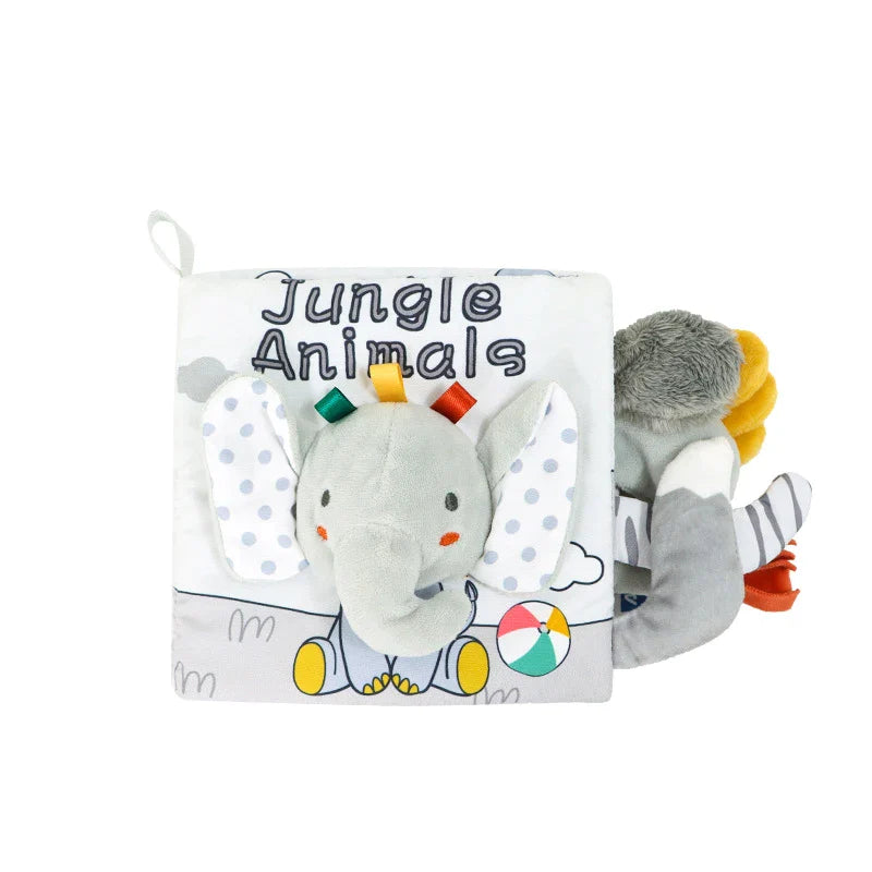 Livro Sensorial Animais Soft Baby — Bem Chegado