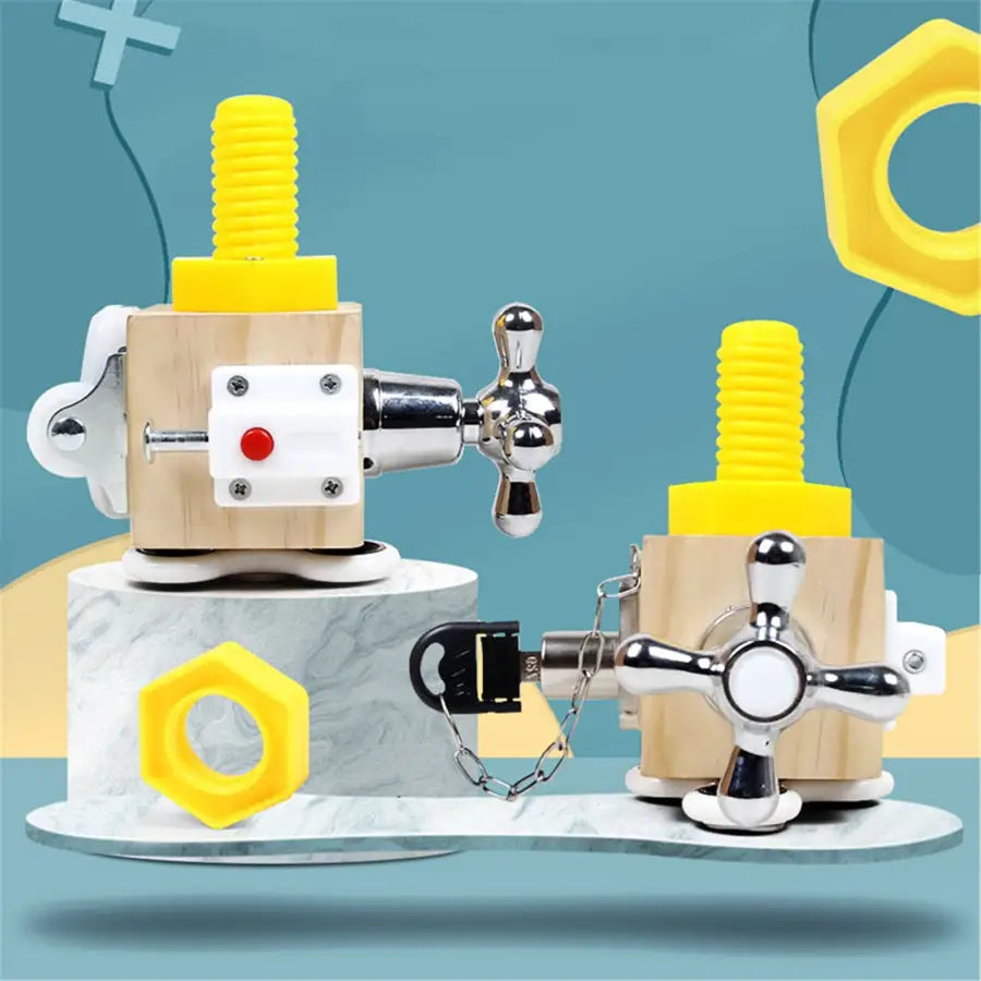 Brinquedo Educativo Sensorial Fidget Montessori — Bem Chegado