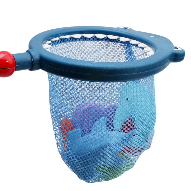 Pequeno Pescador Shark, brinquedo para banho com 7 peças — Bem Chegado