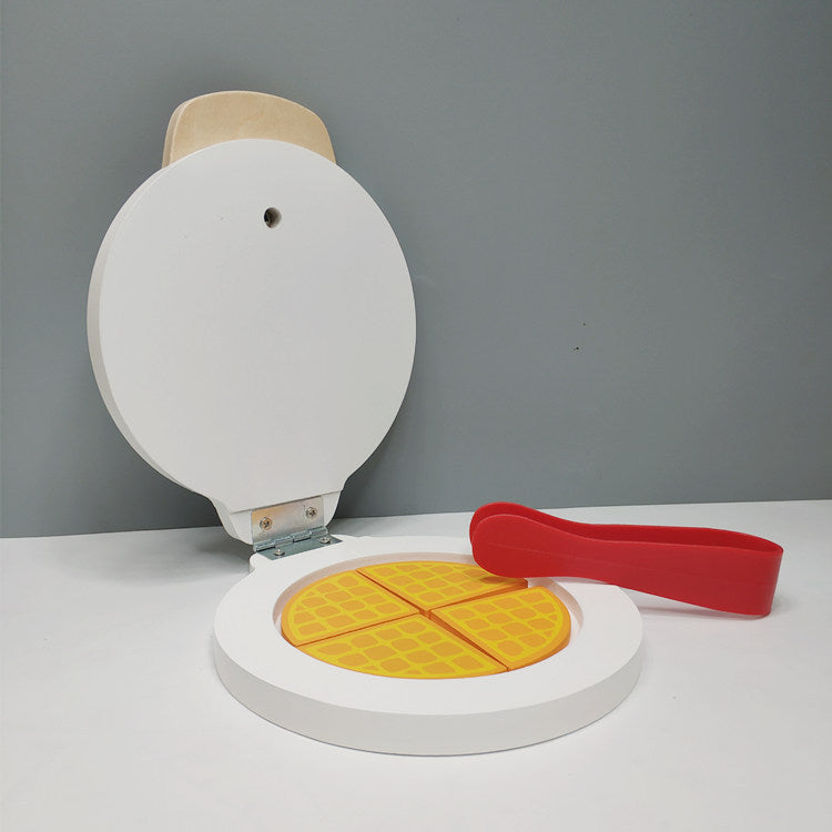 Máquina de Waffle Moderna Montessori - Brinquedo Educativo