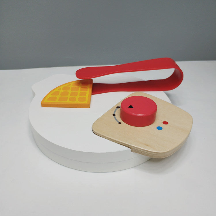 Máquina de Waffle Moderna Montessori - Brinquedo Educativo