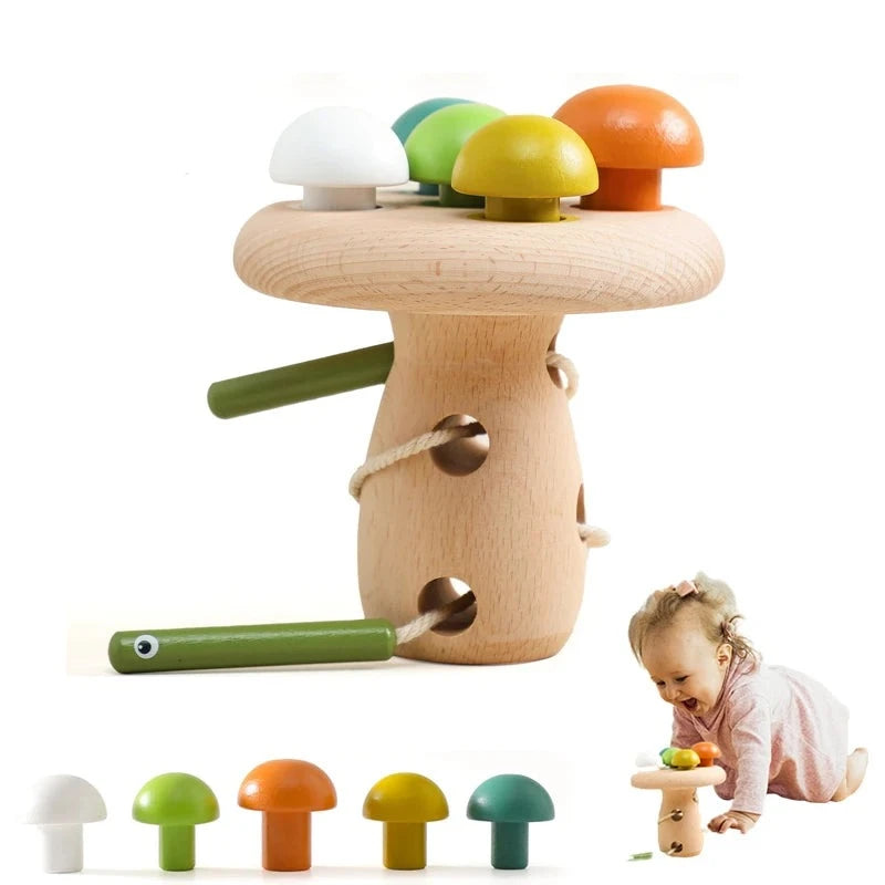 Cogumelo 3D Montessori