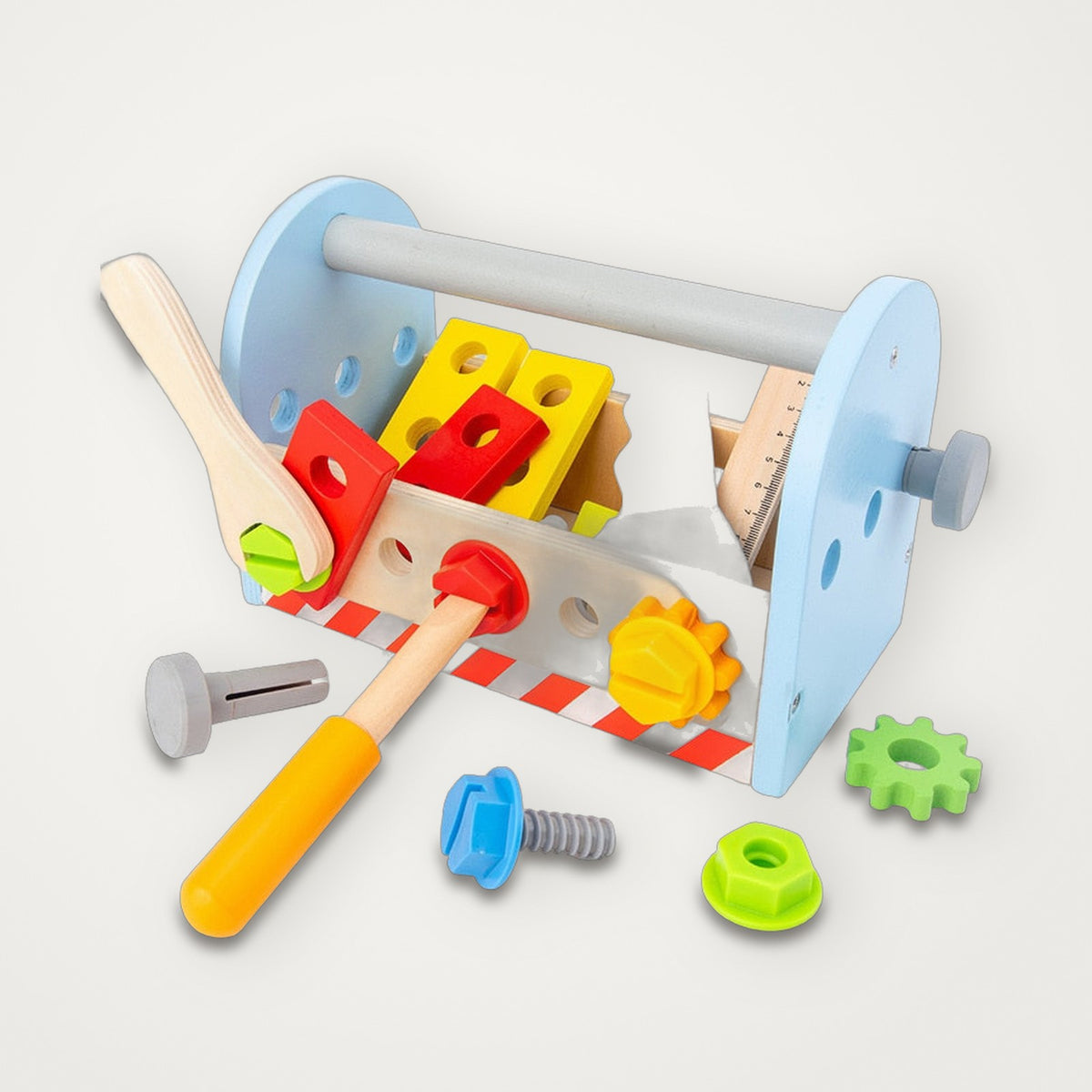 Caixa de Ferramentas Montessori 22 peças