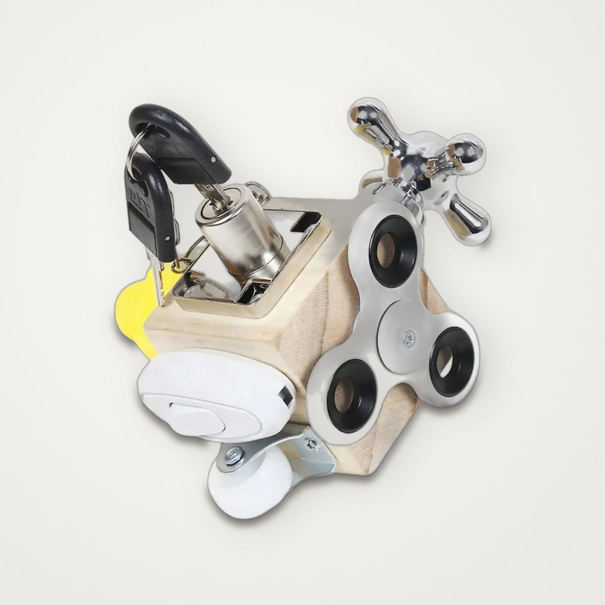 Brinquedo Educativo Sensorial Fidget Montessori