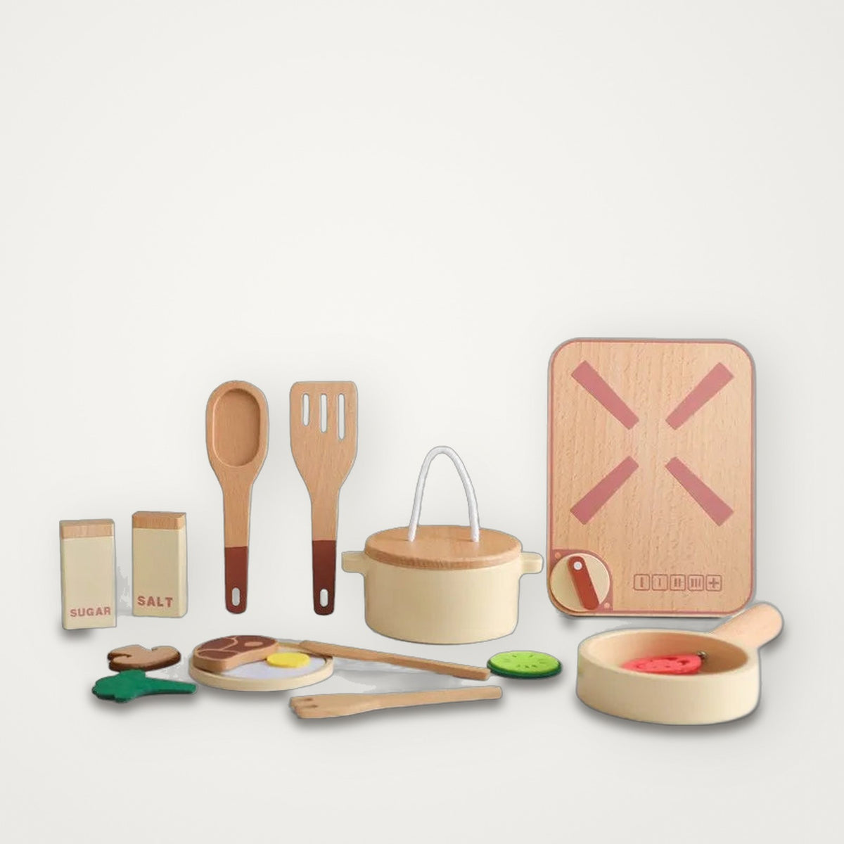 Kit Cozinha em Madeira Montessori