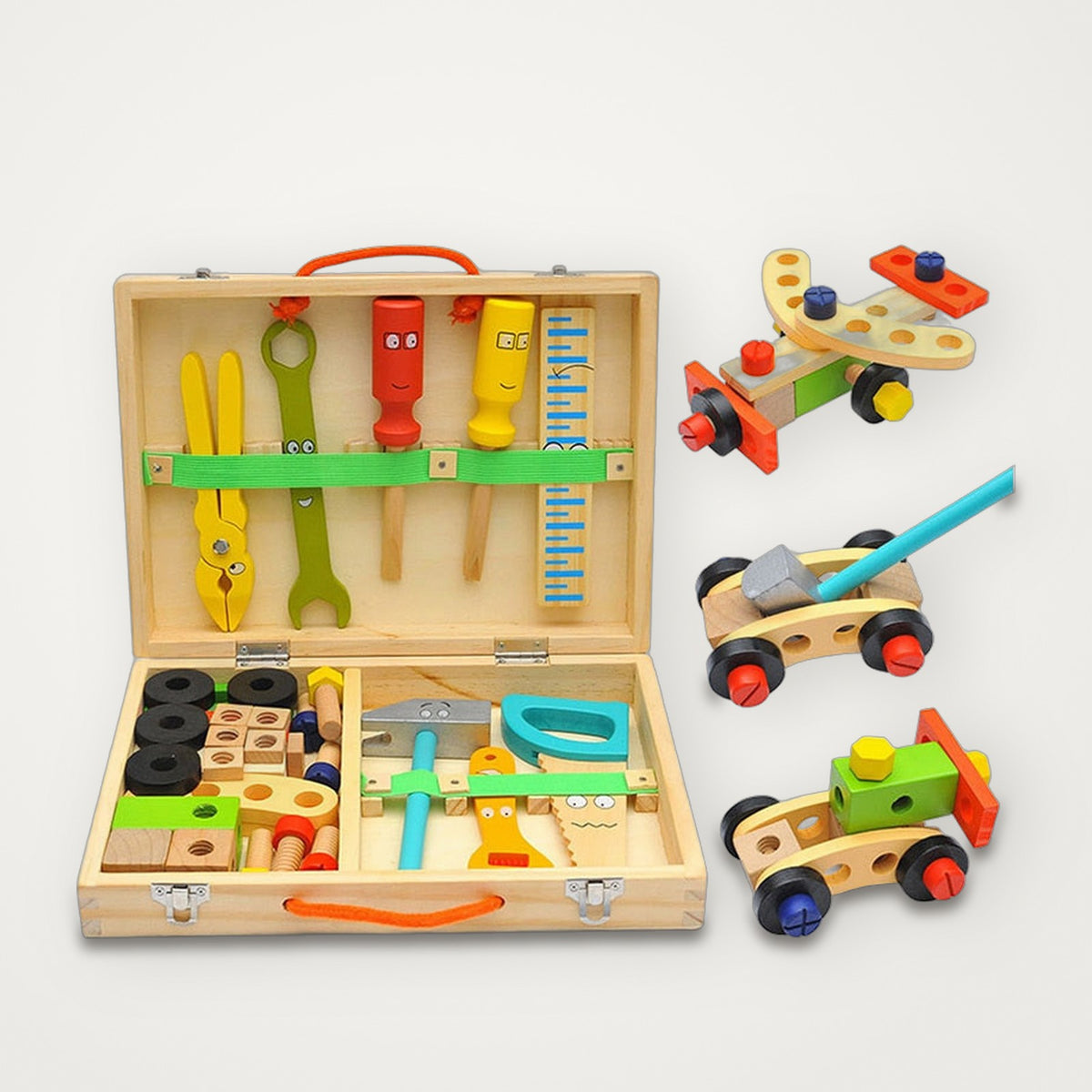 Maleta de Ferramentas Montessori Bem Chegado