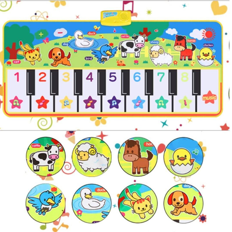 Tapete Musical EducaKids - Bem Chegado - 0-6, 1-2, 2-3, 6-12, Brinquedos, musical, tapete - Brinquedo educativo - Brinquedo montessori