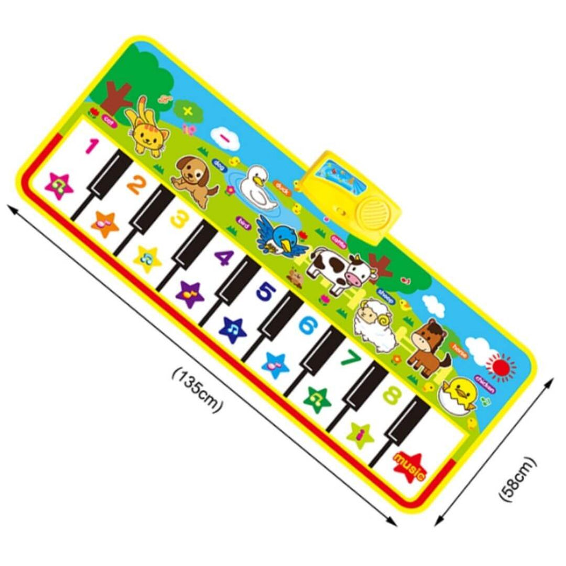 Tapete Musical EducaKids - Bem Chegado - 0-6, 1-2, 2-3, 6-12, Brinquedos, musical, tapete - Brinquedo educativo - Brinquedo montessori