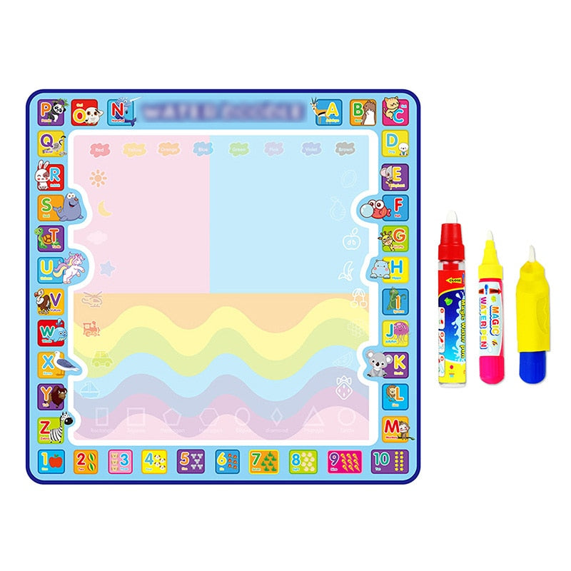 Tapete de Desenho Mágico - Bem Chegado - +7, 0-12, 1-2, 3-4, 5-6, Brinquedos, criatividade, tapete - Brinquedo educativo - Brinquedo montessori