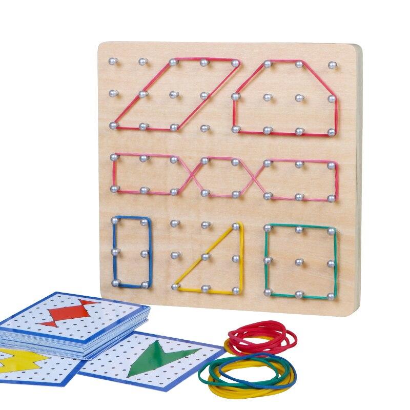 Gráfico Geométrico Montessori - Brinquedo Educativo - Bem Chegado - +7, 5-6, Brinquedos, criatividade, motora fina, raciocínio, secaomontessori - Brinquedo educativo - Brinquedo montessori