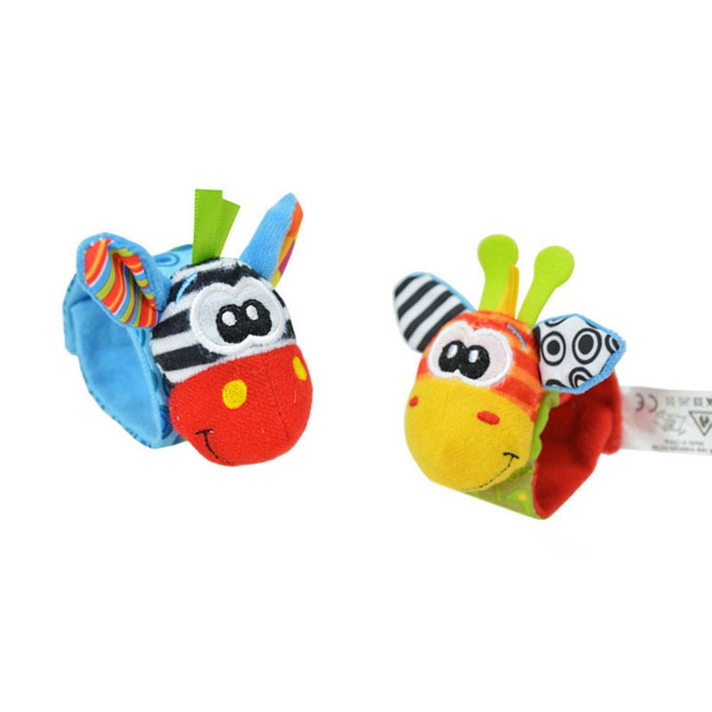 Chocalhos Interativos de Pelúcia para Bebês - Bem Chegado - 0-6, Brinquedos, mordedor, sensorial, visual - Brinquedo educativo - Brinquedo montessori