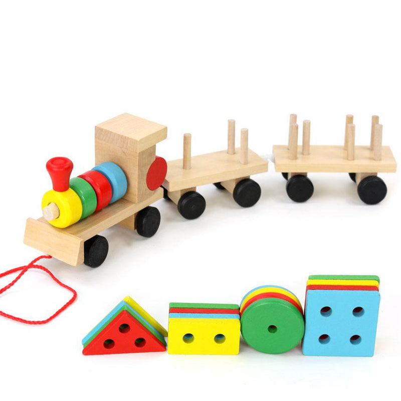 Trenzinho Geométrico - Bem Chegado - 0-12, 1-2, 3-4, Brinquedos, brinquedos0-2anos, brinquedos3-5anos, secaomontessori - Brinquedo educativo - Brinquedo montessori