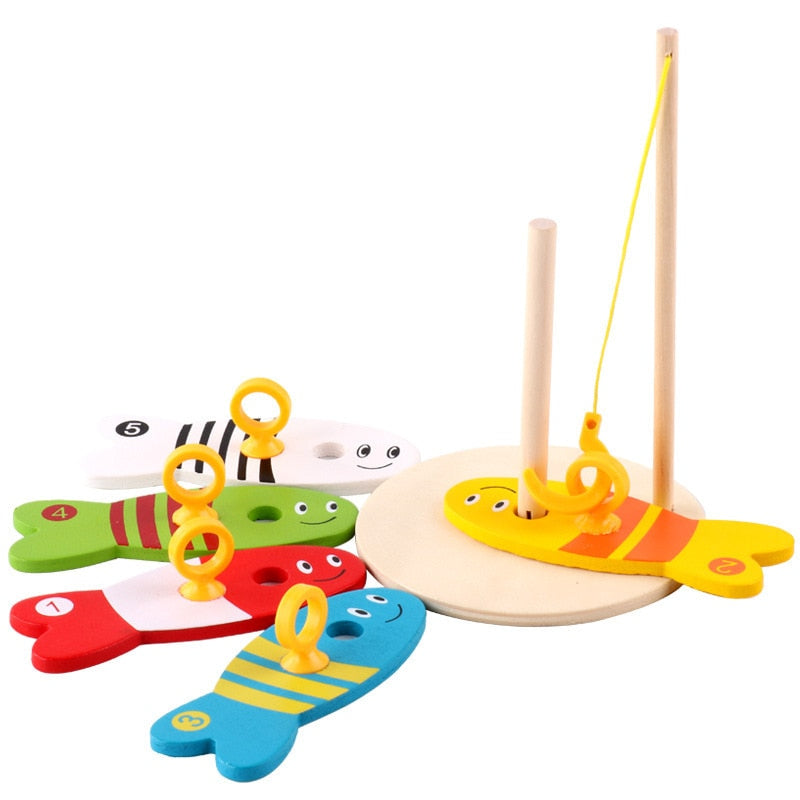 Jogo de Pesca - Pequeno Pescador - Bem Chegado - 1-2, 3-4, Brinquedos, equilíbrio, montessori, motora fina - Brinquedo educativo - Brinquedo montessori