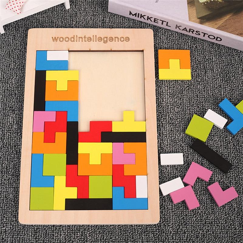 Tetris de Madeira - Hands - Bem Chegado - +7, 5-6, Brinquedos, brinquedos+6anos, criatividade, raciocínio - Brinquedo educativo - Brinquedo montessori