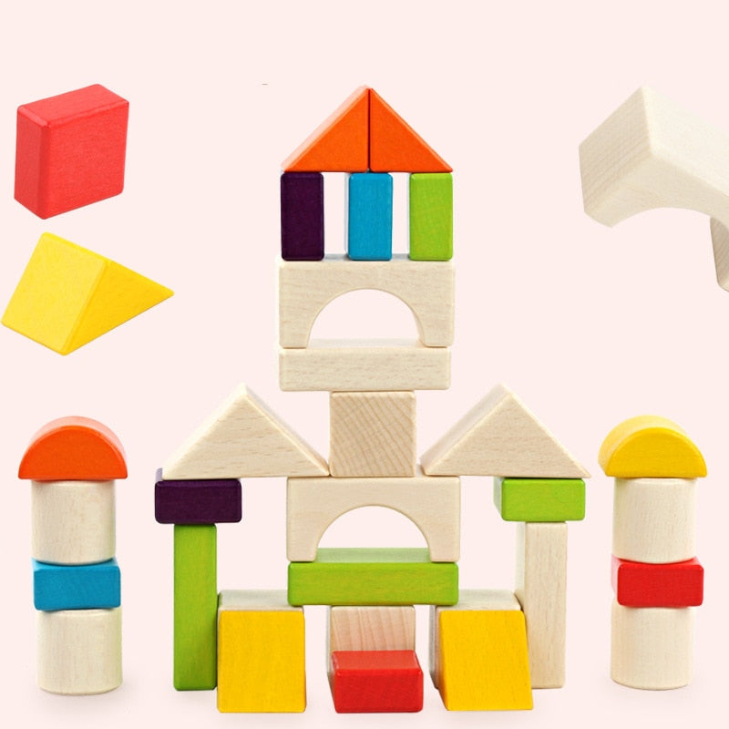 Blocos de Construção - Meu Futuro Engenheiro Bem Chegado - Bem Chegado - 1-2, 3-4, 5-6, blocos, brinquedo, cores, criatividade, montessori, raciocínio - Brinquedo educativo - Brinquedo montessori