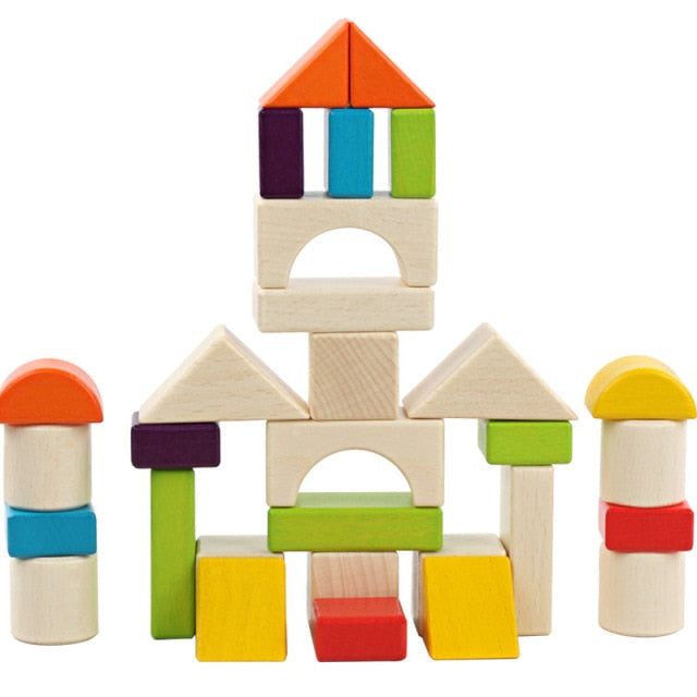 Blocos de Construção - Meu Futuro Engenheiro Bem Chegado - Bem Chegado - 1-2, 3-4, 5-6, blocos, brinquedo, cores, criatividade, montessori, raciocínio - Brinquedo educativo - Brinquedo montessori