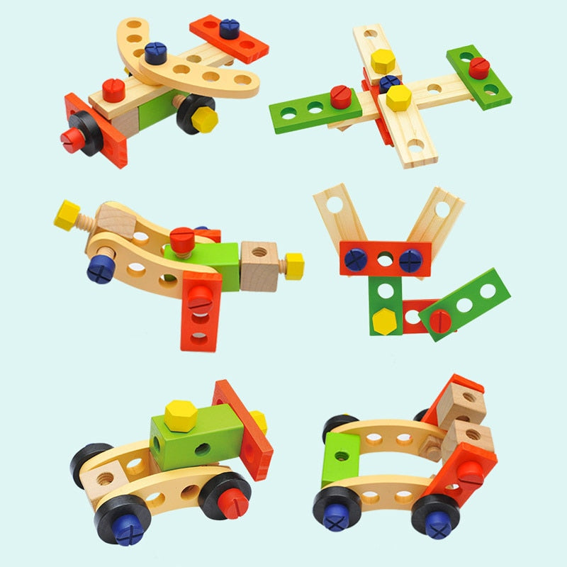 Maleta de Ferramentas Montessori Bem Chegado - Bem Chegado - +7, 3-4, 5-6, bloco, Brinquedos, faz de conta, motora fina, secaomontessori - Brinquedo educativo - Brinquedo montessori