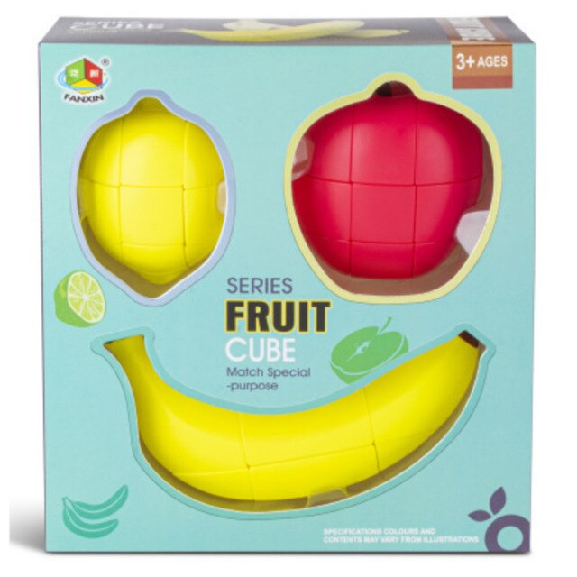Quebra-Cabeça 3D - Frutas - Bem Chegado - 1-2, 3-4, Brinquedos, comida, quebra-cabeça, secaomontessori - Brinquedo educativo - Brinquedo montessori