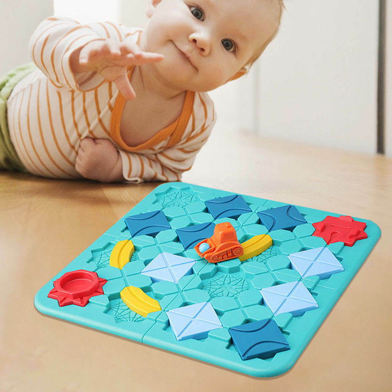 Brinquedo infantil - Estrada Labirinto - Bem Chegado - +7, 3-4, 5-6, Brinquedos, criatividade, memória, raciocínio - Brinquedo educativo - Brinquedo montessori